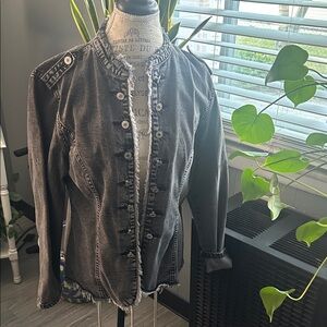Women's Black Denim Jacket
